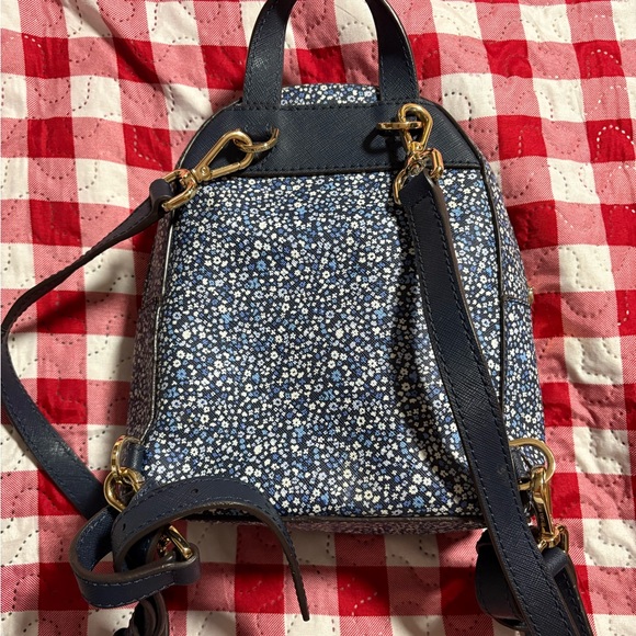 Michael Kors Mini Leather Backpack - Picture 4 of 6